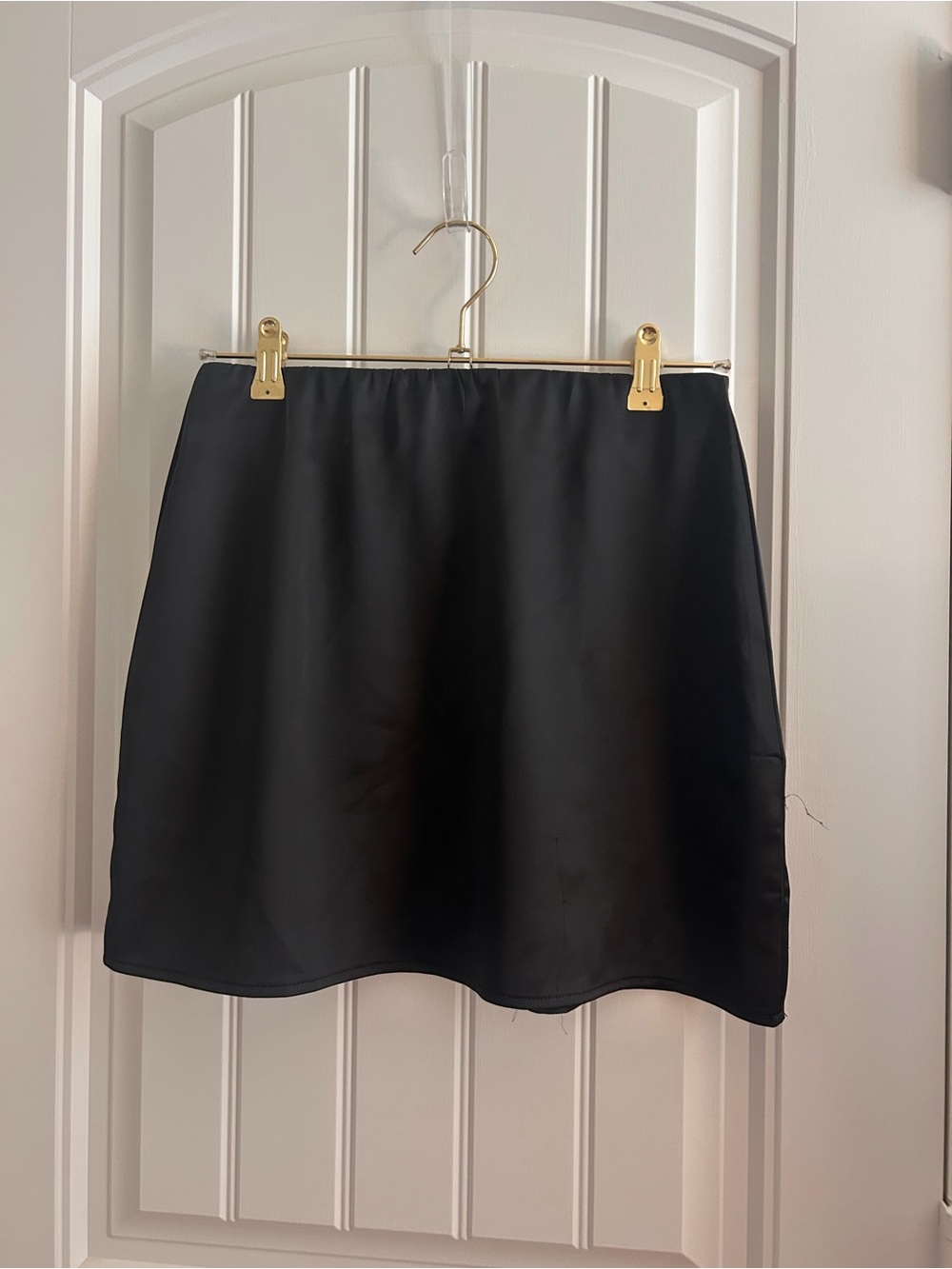 Classic Black A-Line Women's Skirt